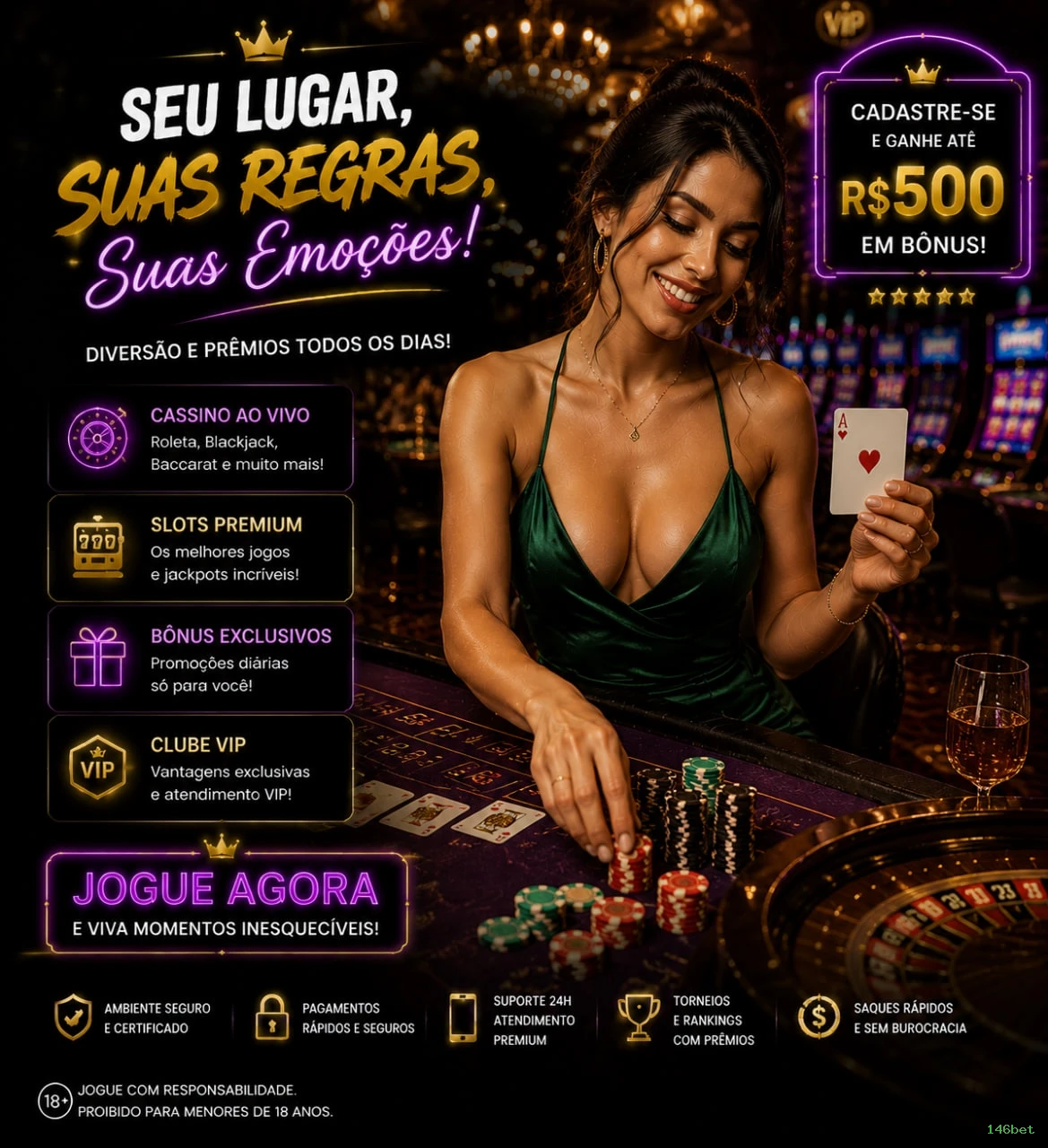 Pagamentos 146bet PIX